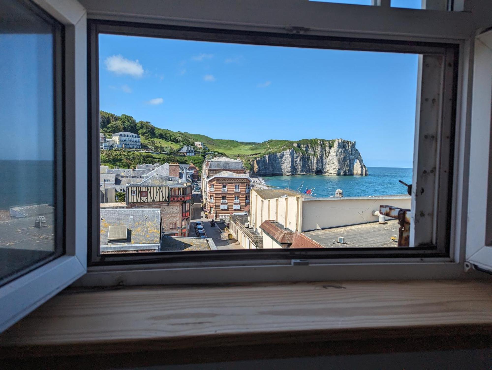La Mer En Face Etretat Bagian luar foto